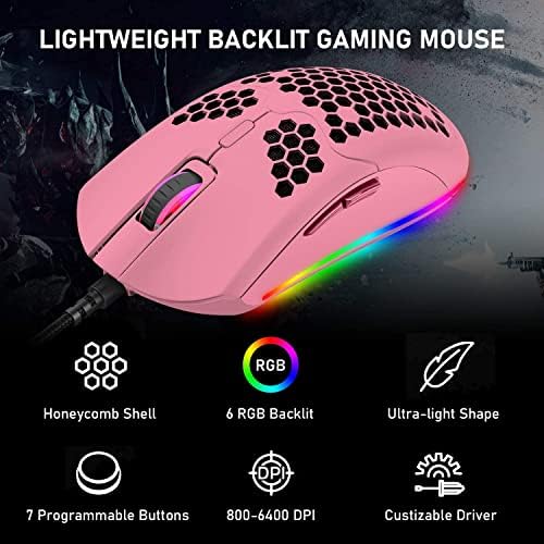 משקל עכבר משחקים,26 סוגים RGB תאורה אחורית עכברים,PixArt 3325 12000 העכבר DPI,האולטרה חלת דבש קליפה Ultraweave כבל העכבר